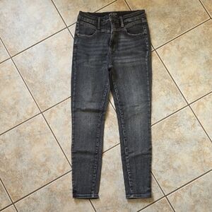 Judy Blue Women's Skinny Jeans - Charcoal Black Wash